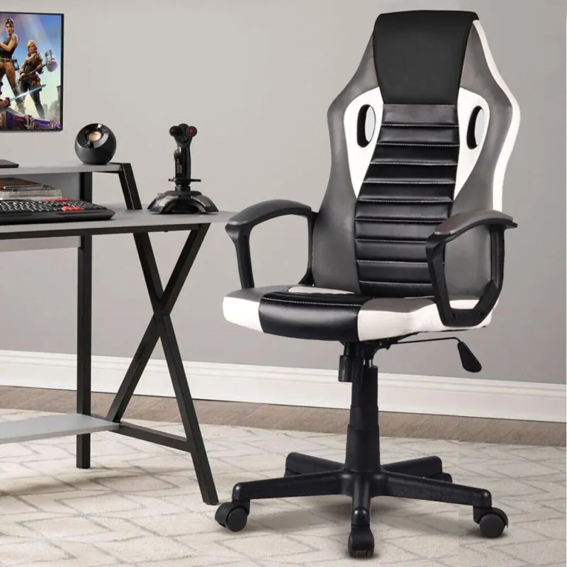 Compra Oggi Stesso Sedia Poltrona Gaming Scrivana Ufficio Casa Regolabile Girevole Direzionale Grey