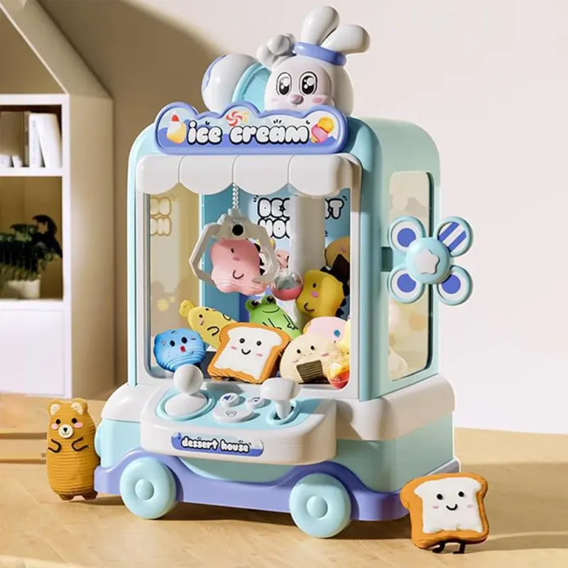 Distributore di Giocattoli Artiglio con Gancio per Bambini Giocattolo con Peluche Pagamento Sicuro