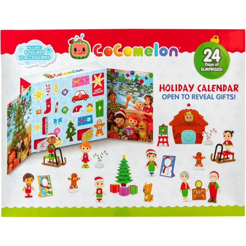 Cocomelon Calendario dell‘Avvento Multicolore Idea Regalo Natalizio per Bambini Vendita Finale
