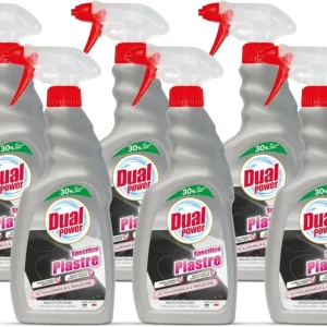 6 x 500ML Pulitore Specifico Piastre, Detergente Ideale per la Pulizia Ordina Subito