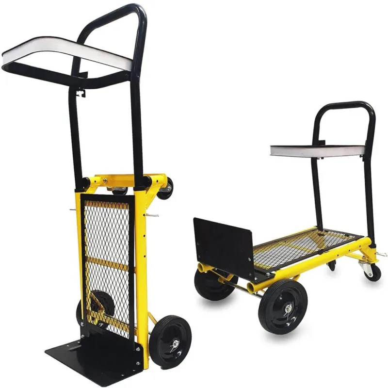 Carrello portapacchi pieghevole Piattaforma Multifunzione Porta Pacchi in Acciaio Esclusivo