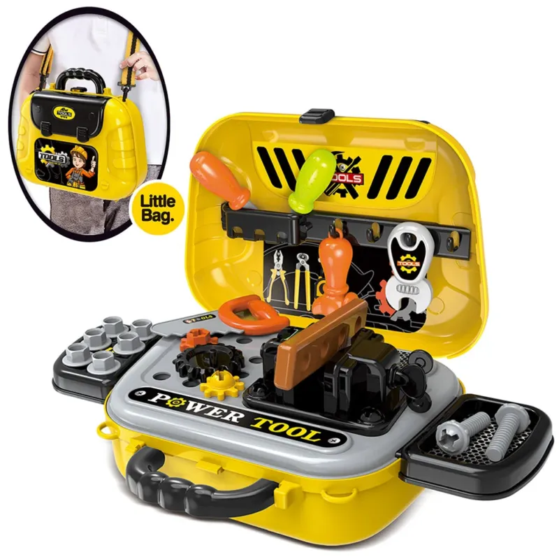 Valigetta Attrezzi Giocattolo Bambini 26 Accessori Gioco Fai da Te con Tracolla Compra Online