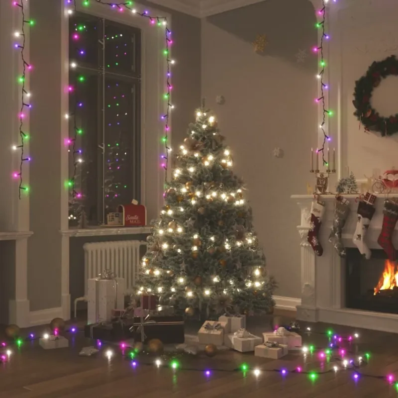 Novità Stringa LED con 1000 Luci Pastello Multicolore 100 m per Interno e Esterno