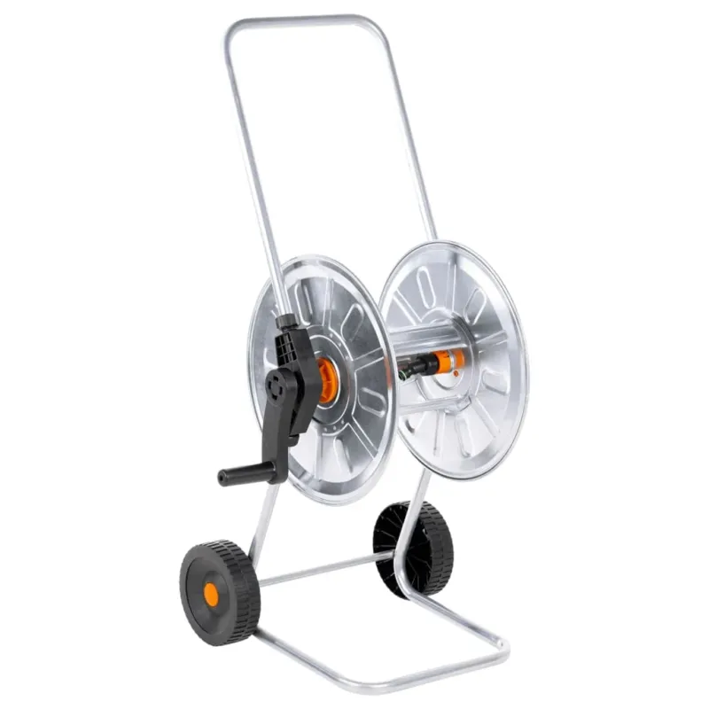 Compra Online Carrello Avvolgitubo per Tubo Flessibile 50 m 1/2" o 35 m 3/4" in Acciaio