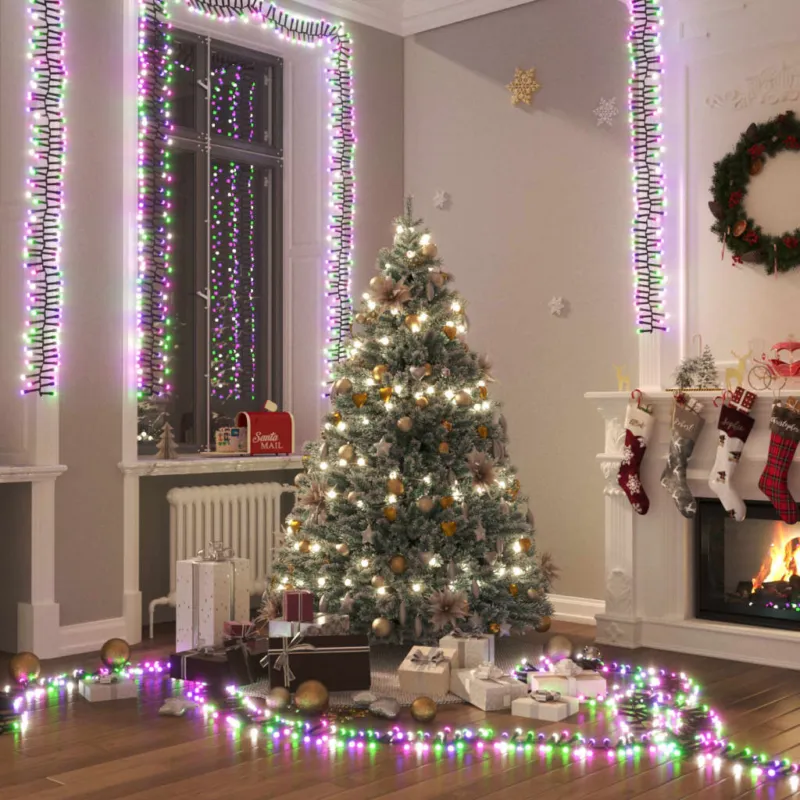 Ordina Subito Stringa LED 2000 LED Pastello Multicolore 17 m con 8 Funzioni per Esterni