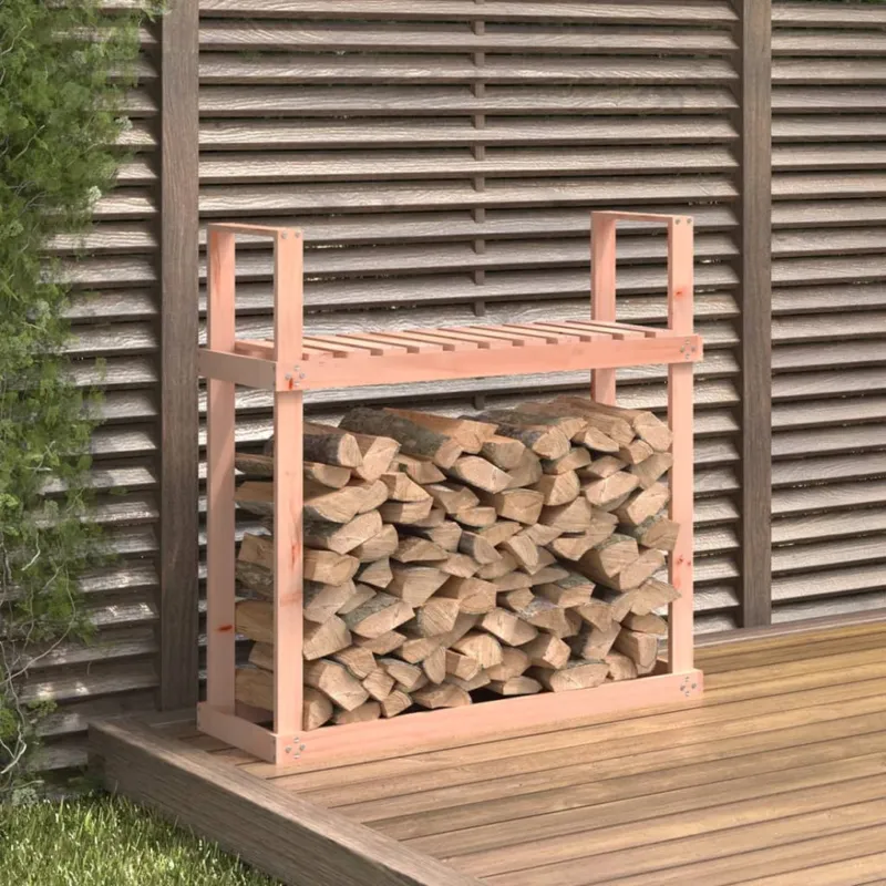 Prezzo Basso Portalegna 110x35x108,5 cm in Legno Massello di Douglas