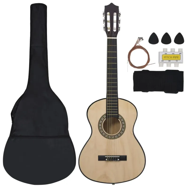 Chitarra Classica con 8 Pezzi Accessori per Bambini e Principianti 1/2 34 Più Venduto