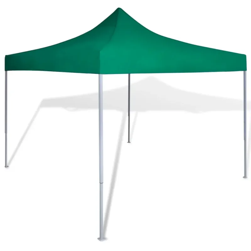 Compra Adesso Tenda Pieghevole Verde Materiale in Acciaio in Polvere 3 x 3 m