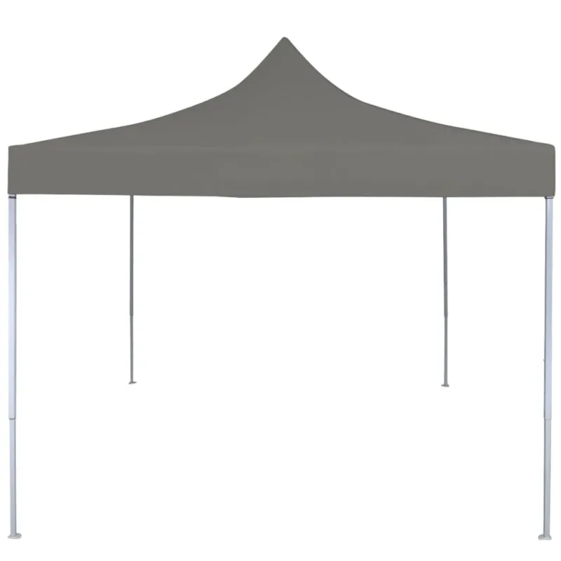 Quantità Limitata Tendone per Feste Antracite Pieghevole Pop-Up in Tessuto Oxford 3x3m