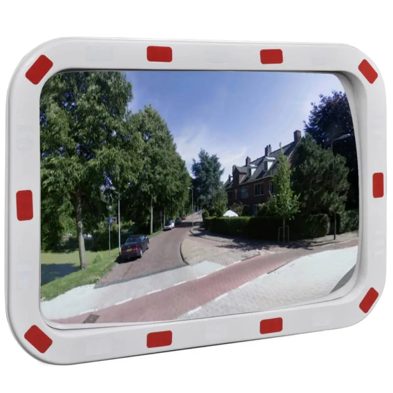Specchio Traffico Convesso Rettangolare 40x60cm Catarifrangenti Sconto