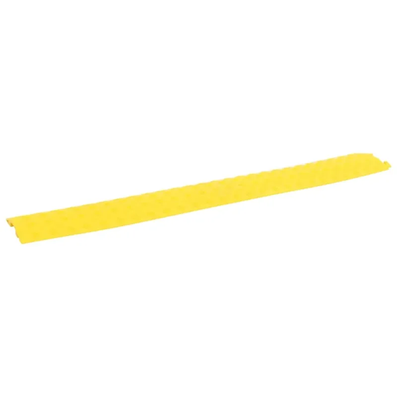 Rampe di Protezione Cavi Set 4 Pezzi 98,5 cm in PVC Colore Giallo Offerta Del Giorno