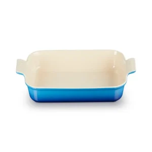 Nuovo Arrivo Tradition, pirofila rettangolare 32 cm in gres vetrificato - azure blu