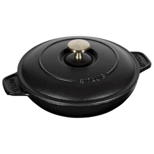 Pirofila con coperchio rotonda - ø20 cm, nero Nuovo Arrivo