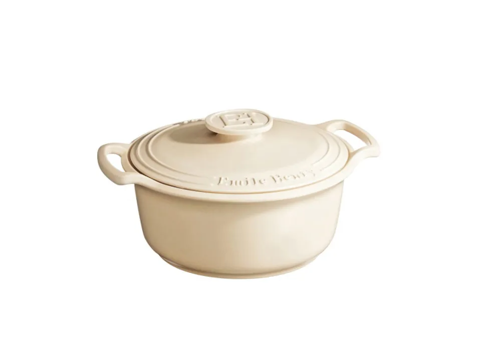 Prezzo Di Fabbrica Sublime, cocotte tonda 4,2 lt - crema