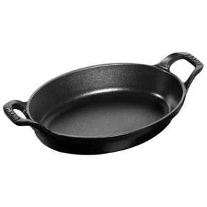 Offerta Speciale Pirofila ovale - 21 cm x 15 cm, nera