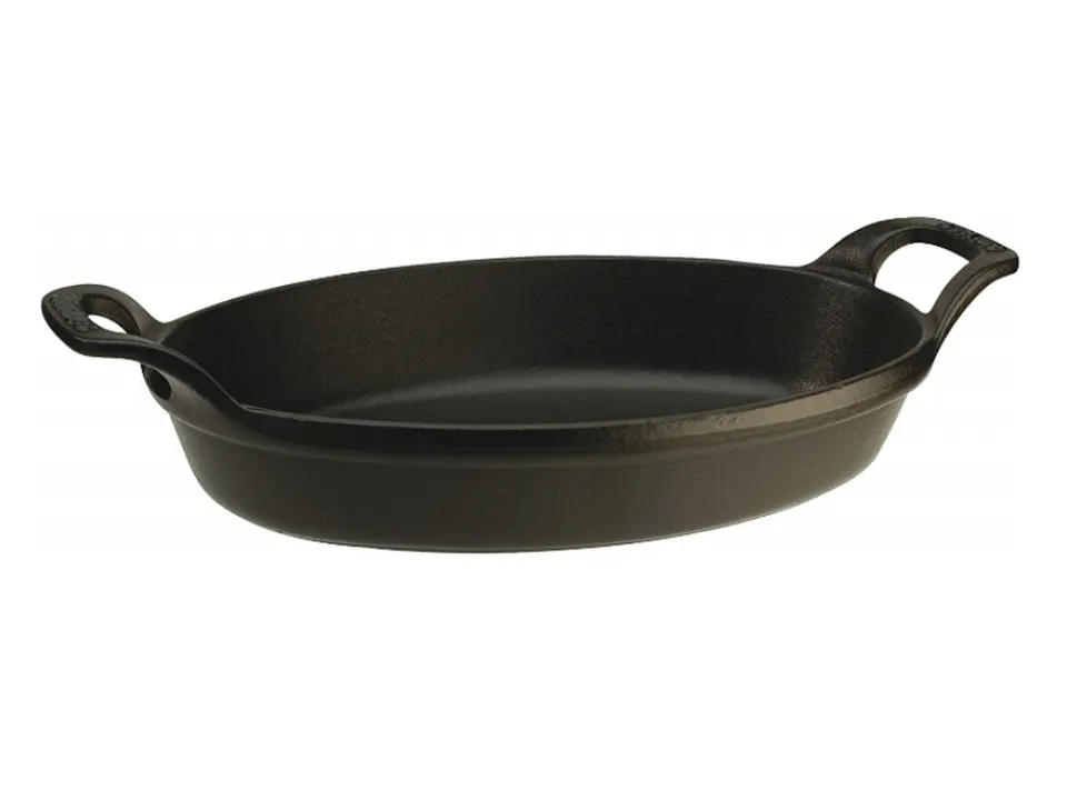 Mini pirofila ovale diam. 15 cm nera Acquista Ora