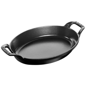 Pirofila ovale - 35 cm x 20 cm, nera Prezzo Conveniente