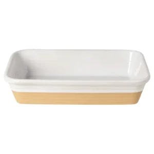 Scelto Dai Clienti Scotia white, rectangular baker, 36,2x25,6x7,6h cm