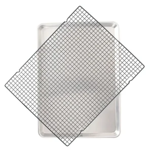 Professionale Teglia liscia big sheet con griglia antiaderente