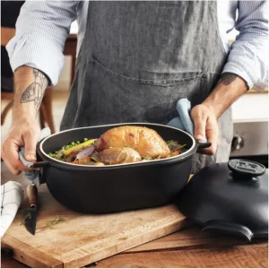 Spedito Oggi Sublime, cocotte ovale 4,5 lt - terra di siena