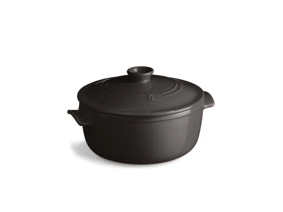 Compra Oggi Stesso Cocotte tonda, fusain, carbone 4 lt