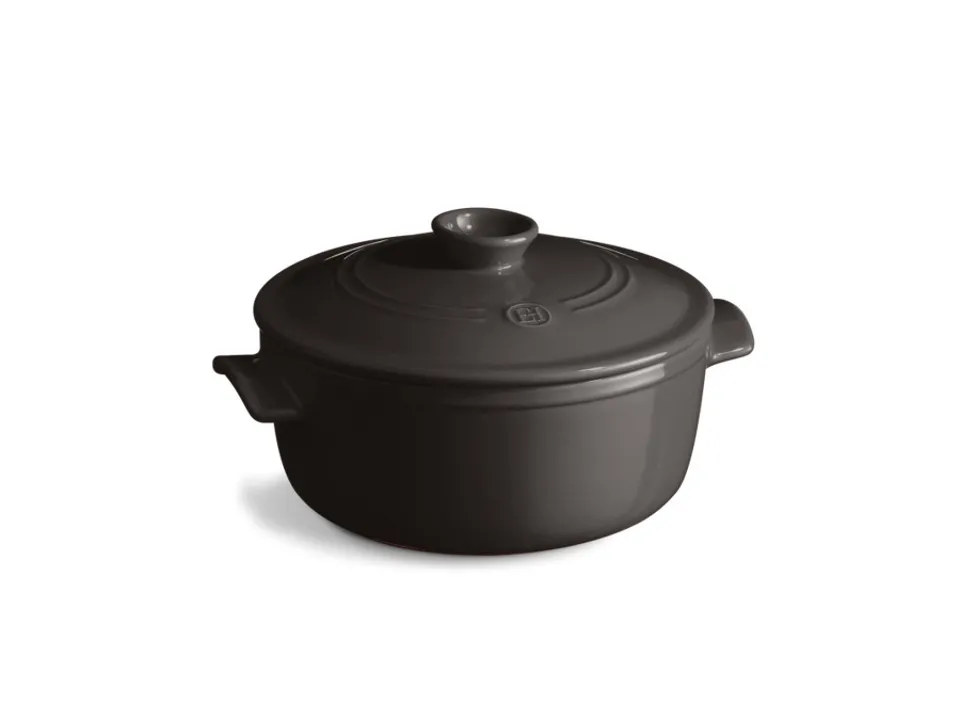 Cocotte tonda, fusain, carbone 5,3 lt Soddisfatti O Rimborsati