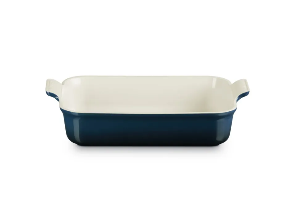 Promozione Tradition, pirofila rettangolare 32 cm in gres vetrificato - nuit
