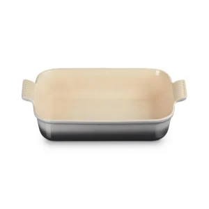 Tradition, pirofila rettangolare 32 cm in gres vetrificato - flint Subito Disponibile
