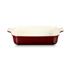 Nuova Collezione Tradition, pirofila rettangolare 32 cm in gres vetrificato - rhone