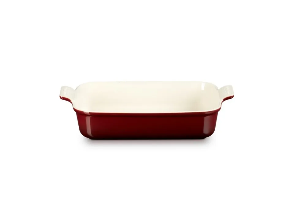 Nuova Collezione Tradition, pirofila rettangolare 32 cm in gres vetrificato - rhone