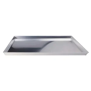 Teglia rettangolare in lega di alluminio, con orlo, 50x35x3 cm A Buon Prezzo