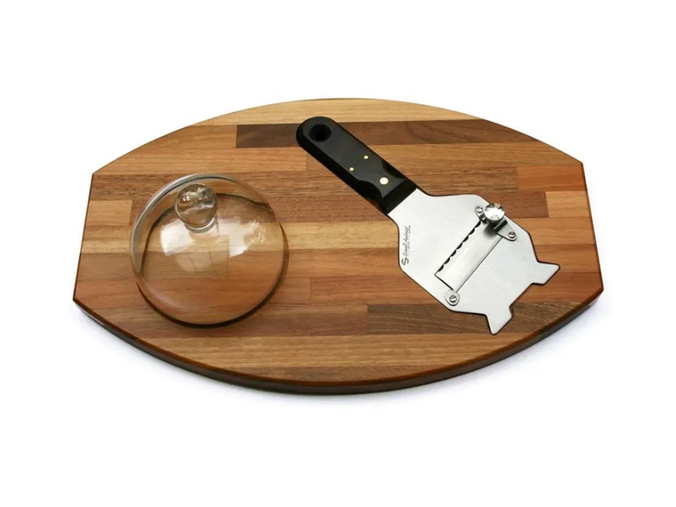 Offerta Affettatartufi - vassoio servitartufi con affettatartufi manico legno
