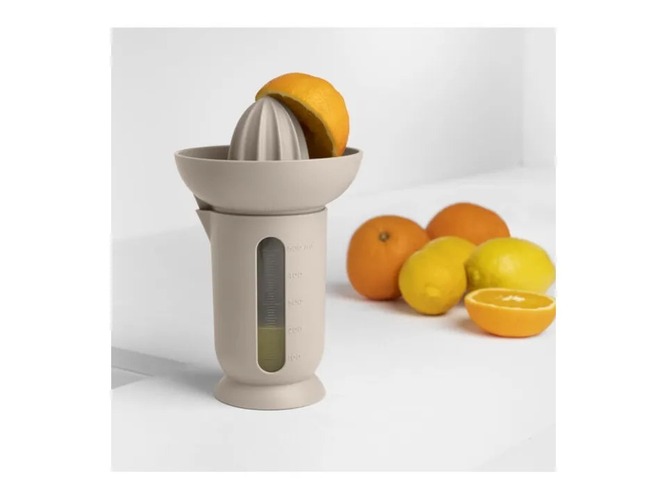 Esclusivo Ufo, spremiagrumi con caraffa - moka grey