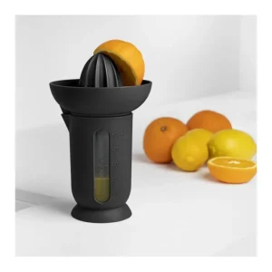 Consegna Rapida Ufo, spremiagrumi con caraffa - carbon black