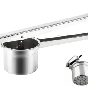 Affare Schiacciapatate inox con fori sulla base