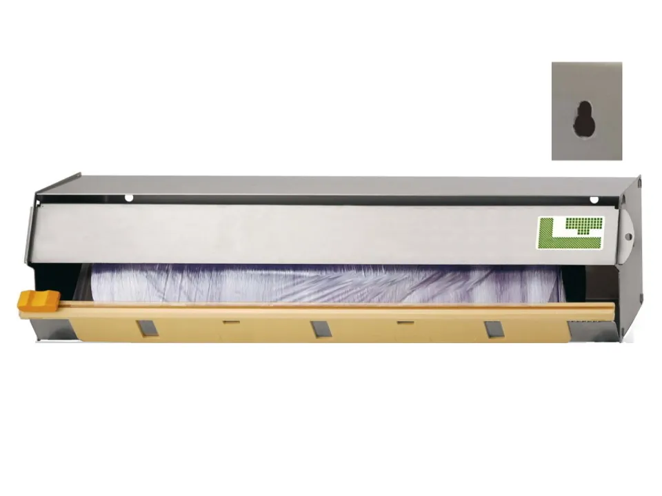 Promo Stagionale Distributore pellicole e alluminio con supporto a muro acciaio inox cm 45