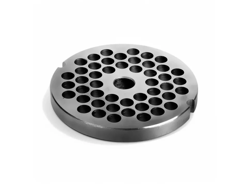 Piastra inox per tritacarne tc 20/22 - fori 8 mm Occasione Imperdibile