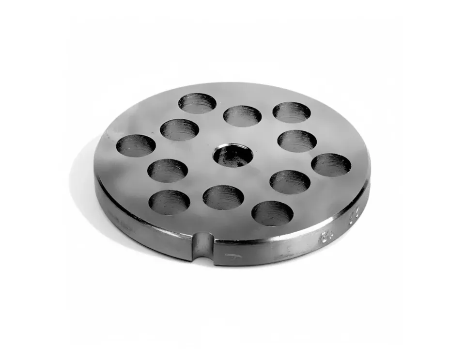 Esclusivo Piastra inox per tritacarne tc 20/22 - fori 12 mm