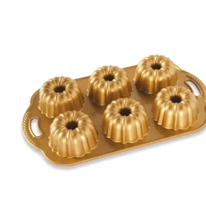 Offerta Stampini anniversario gold nordic ware 21,8 x 32,8 x 5,1 cm