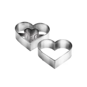 Tagliapasta /biscotti cuore ø 5,5 cm delicia 2 pz Offerta Limitata