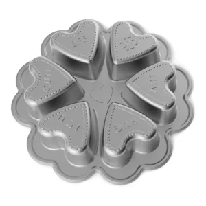Stampo 6 cakelet forma di cuore Bestseller