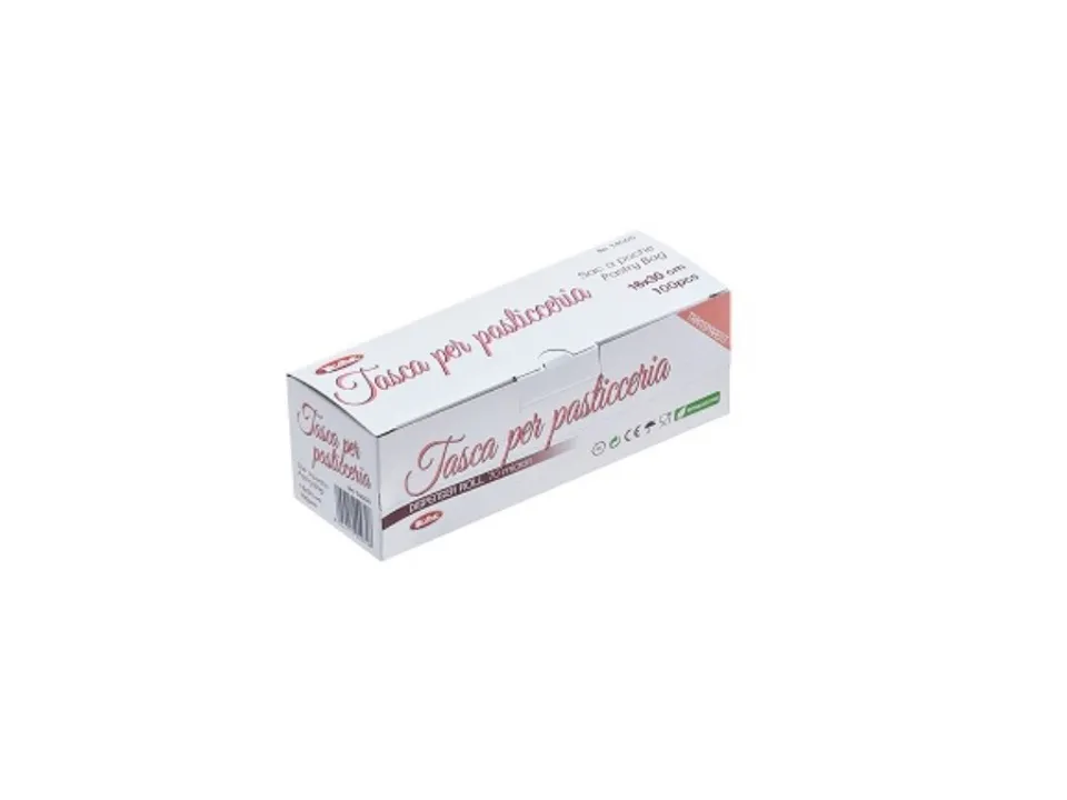 Offerta Del Giorno Tasca per pasticcere trasparente in pe, 30x16 cm - 100 pezzi