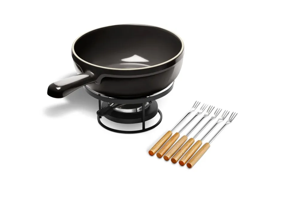 Set fonduta, fusain Affare