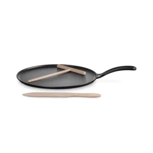 Offerta Speciale Classic, crepiera rotonda piccola in ghisa vetrificata 27 cm - nero matt