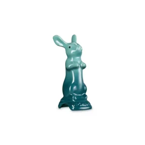 Camino per torte bunny in gres vetrificato - blu riviera Consegna Rapida