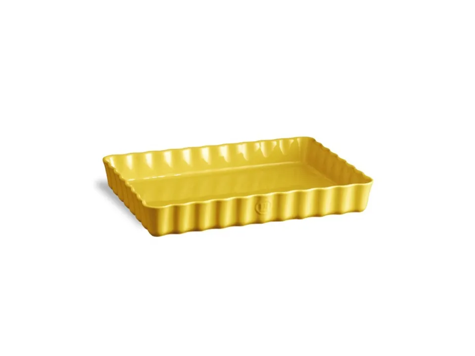 Tortiera rettangolare giallo senape, 33,5 cm Ultima Occasione