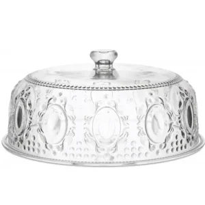 Baroque & rock cake -piatto torta con cupola trasparente, ø 32 cm Offerta Limitata