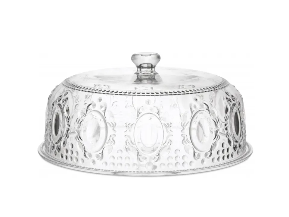 Baroque & rock cake -piatto torta con cupola trasparente, ø 32 cm Offerta Limitata