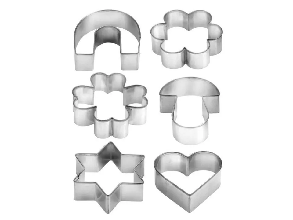 Offerta Del Giorno Set tagliabiscotti con anello, set 6 pezzi