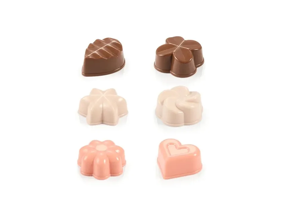 Pagamento Sicuro Stampi per praline di cioccolato 6 pz "delicia"